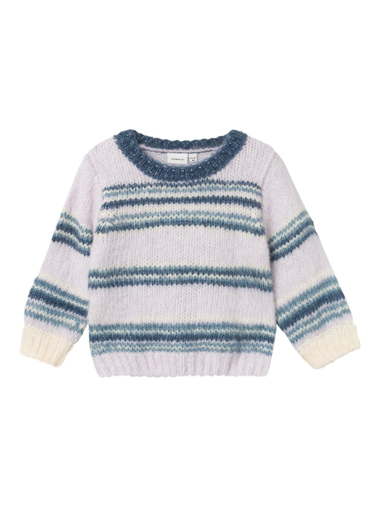 NAME IT MINI - NMF LAHELLE LS KNIT - Orchid Hush