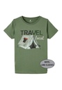 NAME IT MINI - NMM LUK LS TOP - Dill