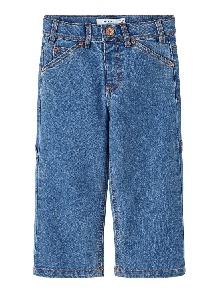 NAME IT MINI - NMM RYAN STRAIGHT JEANS 4990-FT NOOS - Medium Blue Denim