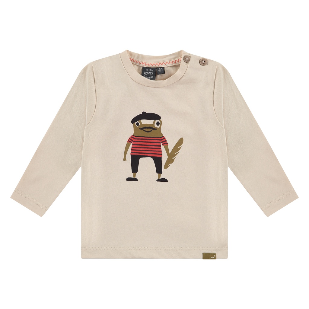 Babyface - baby boys t-shirt long sleeve - latte - NWB23427609