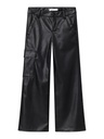NAME IT KIDS - NKF SALLI WIDE TWI CARGO 9117- GP S - Black