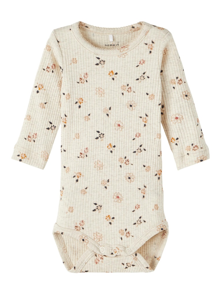 NAME IT BABY - NBF OSHA LS BODY - Peyote Melange