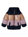 NAME IT MINI - NMF MILLE PUFFER JACKET BLOCK FOIL - Dark Sapphire