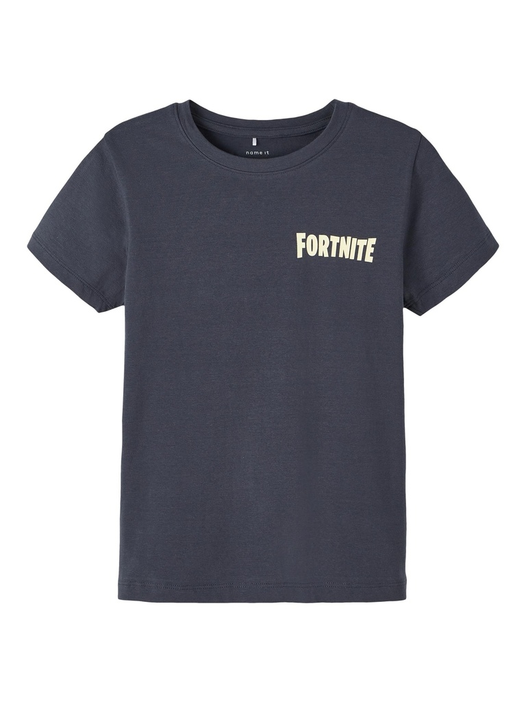 NAME IT KIDS - NKM ASYM FORTNITE SS TOP BOX BFU - India Ink