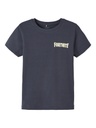 NAME IT KIDS - NKM ASYM FORTNITE SS TOP BOX BFU - India Ink