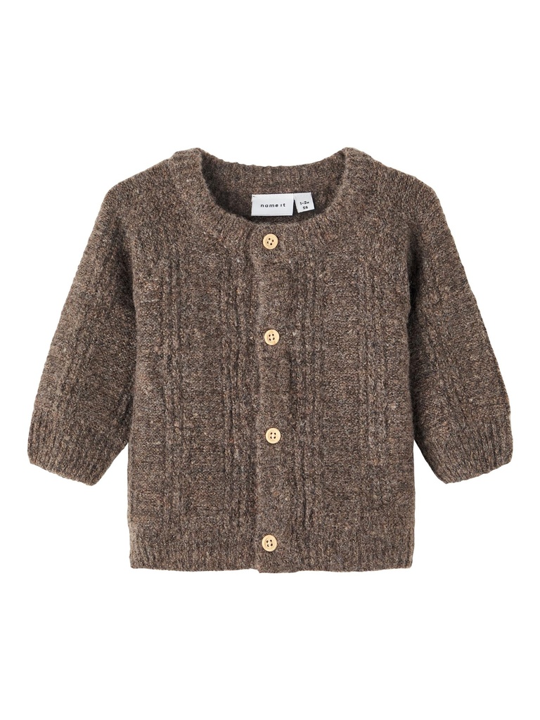 NAME IT BABY - NBM SOHAL LS KNIT CARD - Mustang