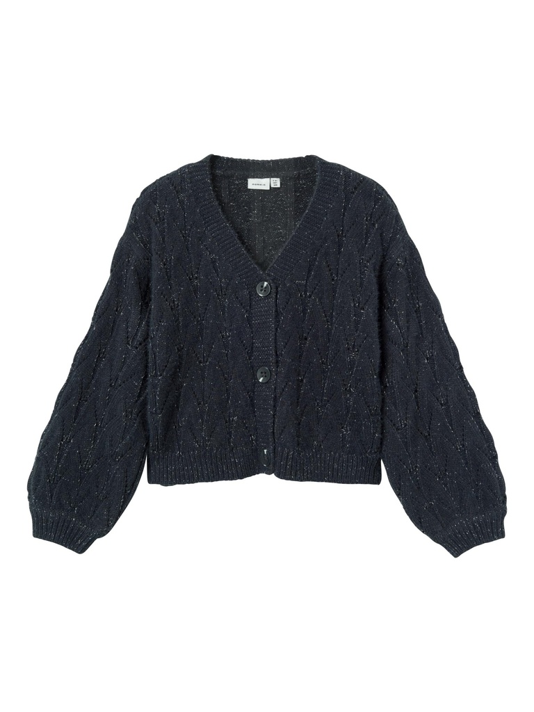 NAME IT KIDS - NKF OLIPA LS KNIT CARD - India Ink