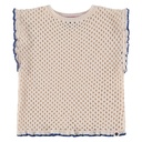 Babyface - girls crochet shirt - offwhite - BBE24208322