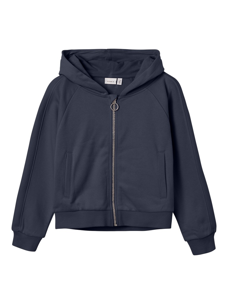 NAME IT KIDS - NKF TARIBBA LS SHORT SWEAT CARD WH BRU - Dark Sapphire