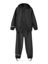 NAME IT KIDS - NKN DRY RAIN SET NOOS - Black