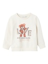 NAME IT MINI - NMF BINA SWEAT UNB - Jet Stream