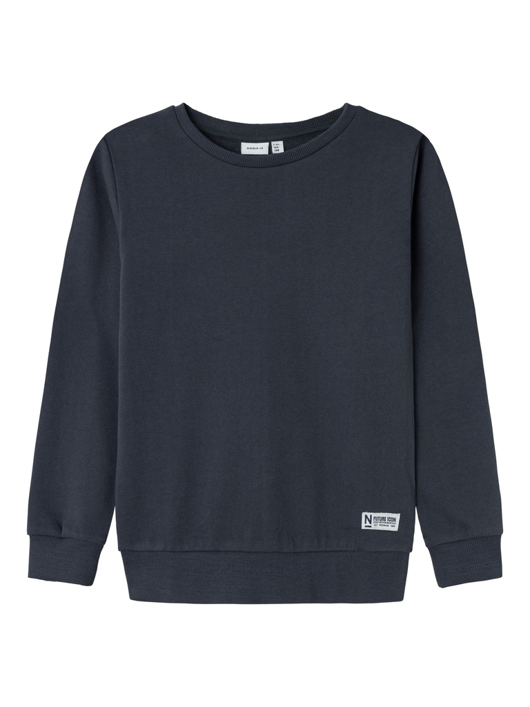 NAME IT KIDS - NKM FLUSSER LS SWEAT UNB - India Ink