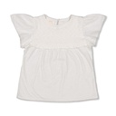 Jubel - T-shirt broderie - Berry Nice - Wit - 91700389
