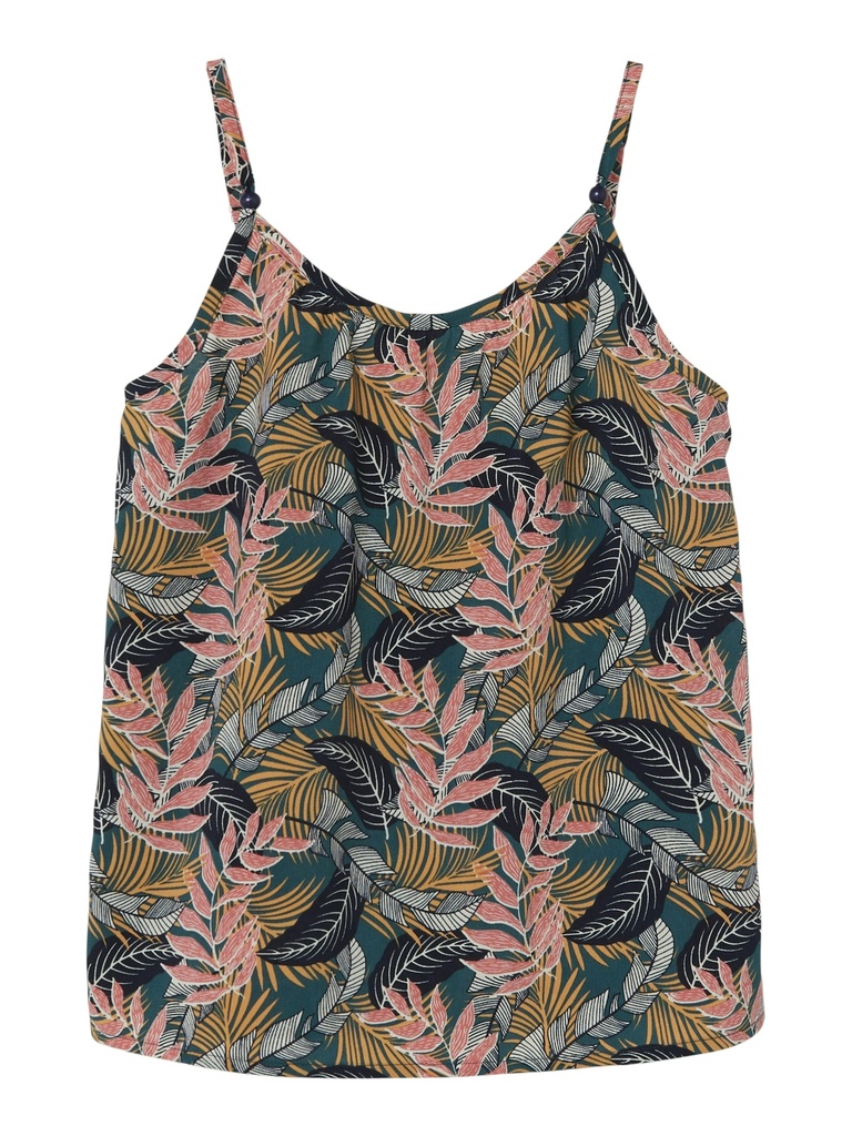NAME IT KIDS - NKF FIVINAYAFRA STRAP TOP PS - Dark Sapphire Tropical