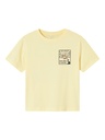 NAME IT KIDS - NKM HALIAM SS LOOSE TOP - Double Cream