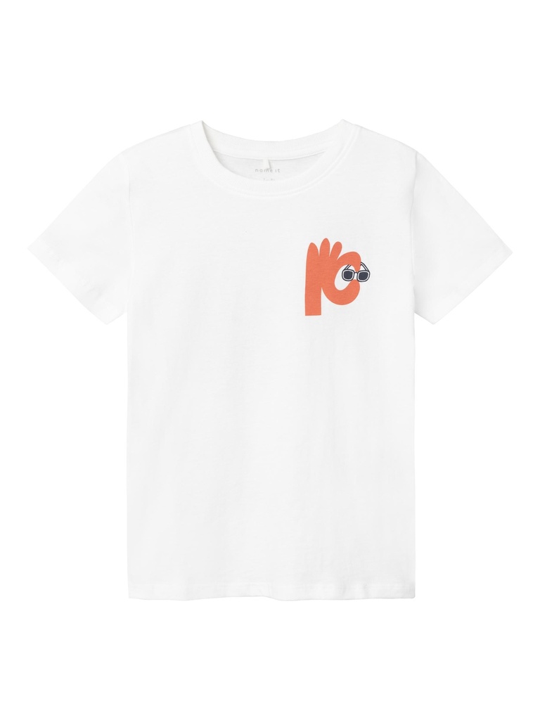 NAME IT KIDS - NKM JAMMER SS TOP - Bright White