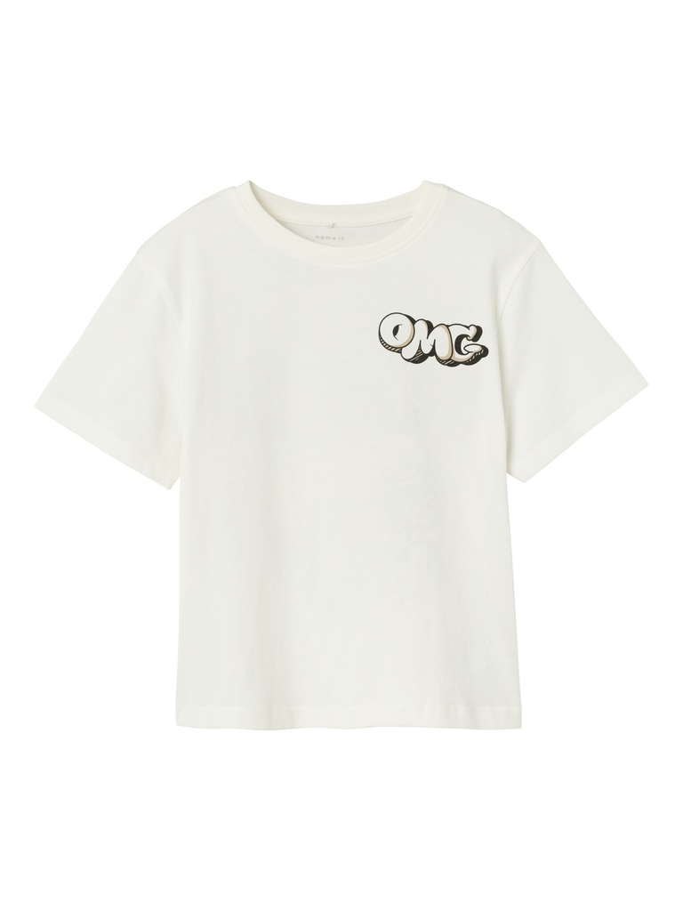 NAME IT KIDS - NKM KIARAH SS LOOSE TOP PS - Jet Stream