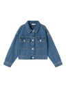 NAME IT KIDS - NKF AVA DNM JACKET 4171-ZA L - Medium Blue Denim