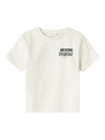 NAME IT MINI - NMM KRALLE SS LOOSE TOP - Jet Stream
