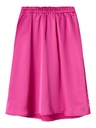 NAME IT KIDS - NKF KATIN MIDI SKIRT - Raspberry Rose