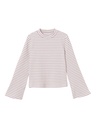 NAME IT KIDS - NKF KALONE LS SHORT TOP - Jet Stream Pastel Lavender