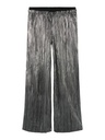NAME IT KIDS - NKF RITALLICA WIDE PANT PB - Silver Colour