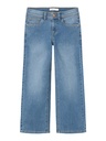 NAME IT KIDS - NKF ROSE WIDE JEANS 4263-IS TB - Medium Blue Denim