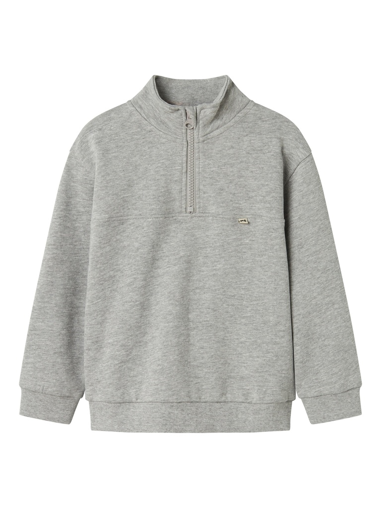 NAME IT MINI - NMM SIGMUND NREG SWEAT BRU - Grey Melange