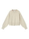 NAME IT KIDS - NKF SIVISCA LS SHORT BOXY KNIT - Peyote Melange