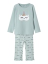 NAME IT MINI - NMF RANDA NIGHT SET - Gray Mist