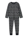 NAME IT KIDS - NKN VISMAS LS NIGHTSET - Dark Sapphire Merry Christmas