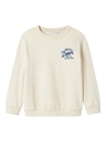 NAME IT KIDS - NKM RIMIA LS RLX SWEAT BRU - Peyote Melange