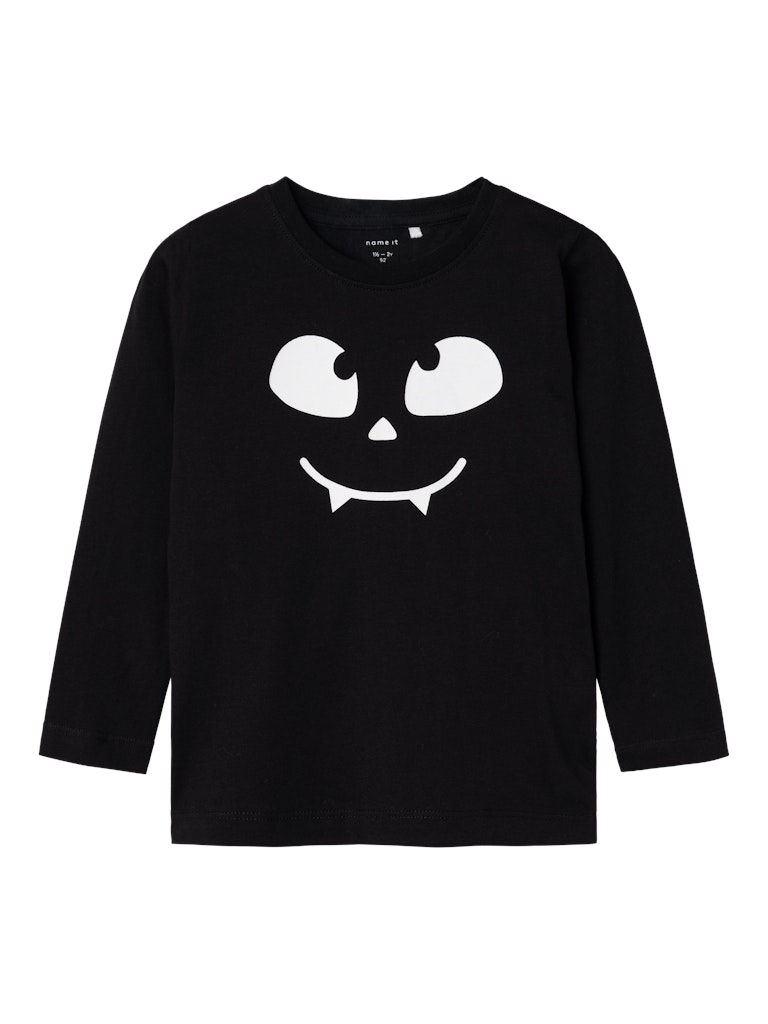 NAME IT MINI - NMM OTTOR LS TOP - Black