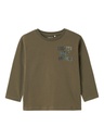 NAME IT MINI - NMM OJVER NREG LS TOP - Tea Leaf