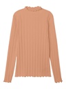 NAME IT KIDS - NKF NOLINE LS SLIM TOP NOOS - Peach Bloom