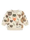 NAME IT BABY - NBM ORVAN LS SWEAT BRU - Summer Sand