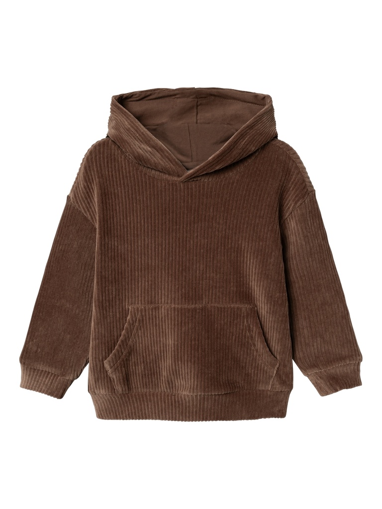 NAME IT MINI - NMM NELUR RLX SWEAT WH - Pecan Pie