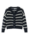 NAME IT MINI - NMF VERONJA LS KNIT CARD - Dark Sapphire