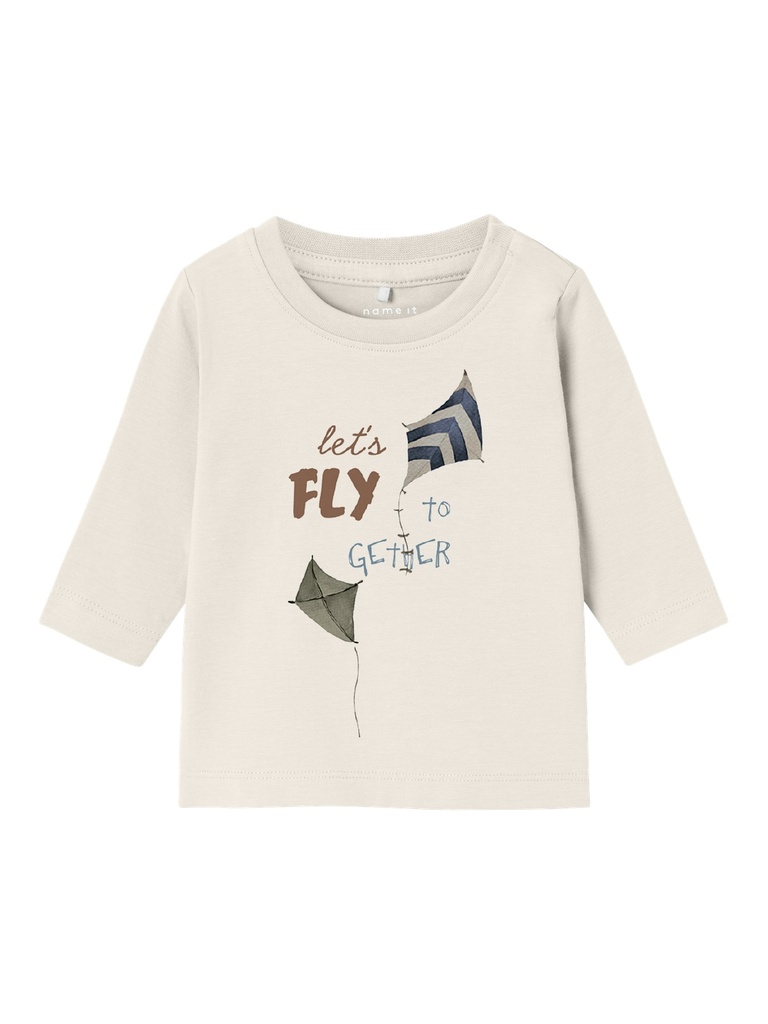NAME IT BABY - NBM NATION LS TOP BOX - Jet Stream