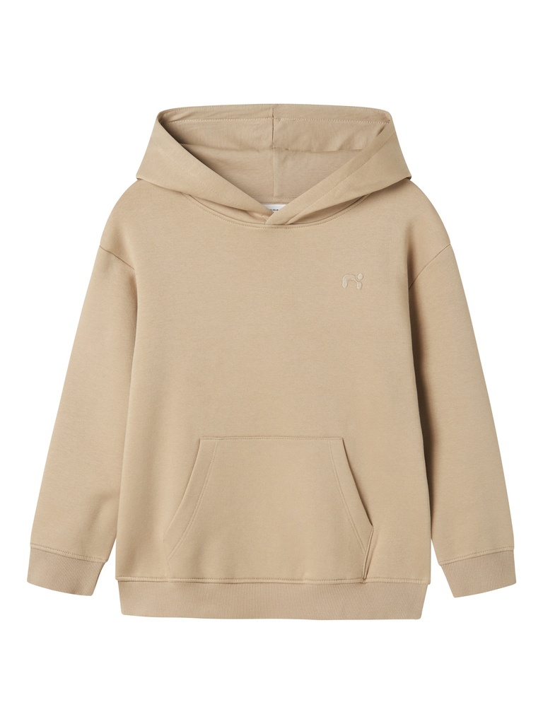 NAME IT KIDS - NKN PARKER RLX LS SWEAT WH BRU - Pure Cashmere