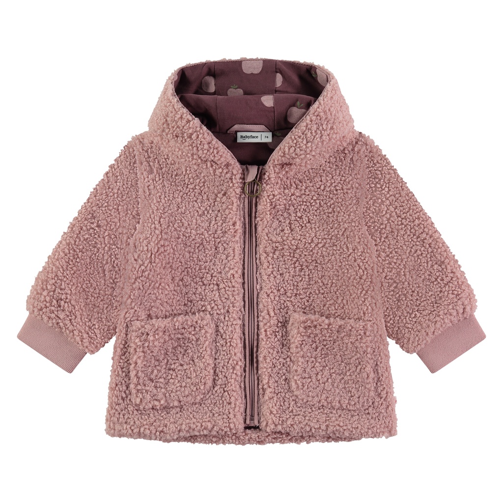 Babyface - girls teddy jacket - powder - BBE24428102
