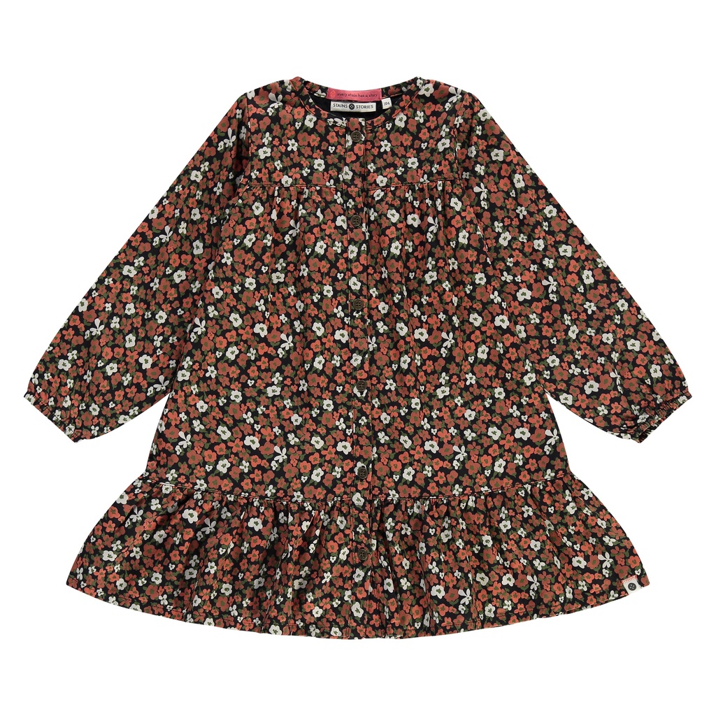 Stains & Stories - girls woven dress - multicolor - SSA24508772