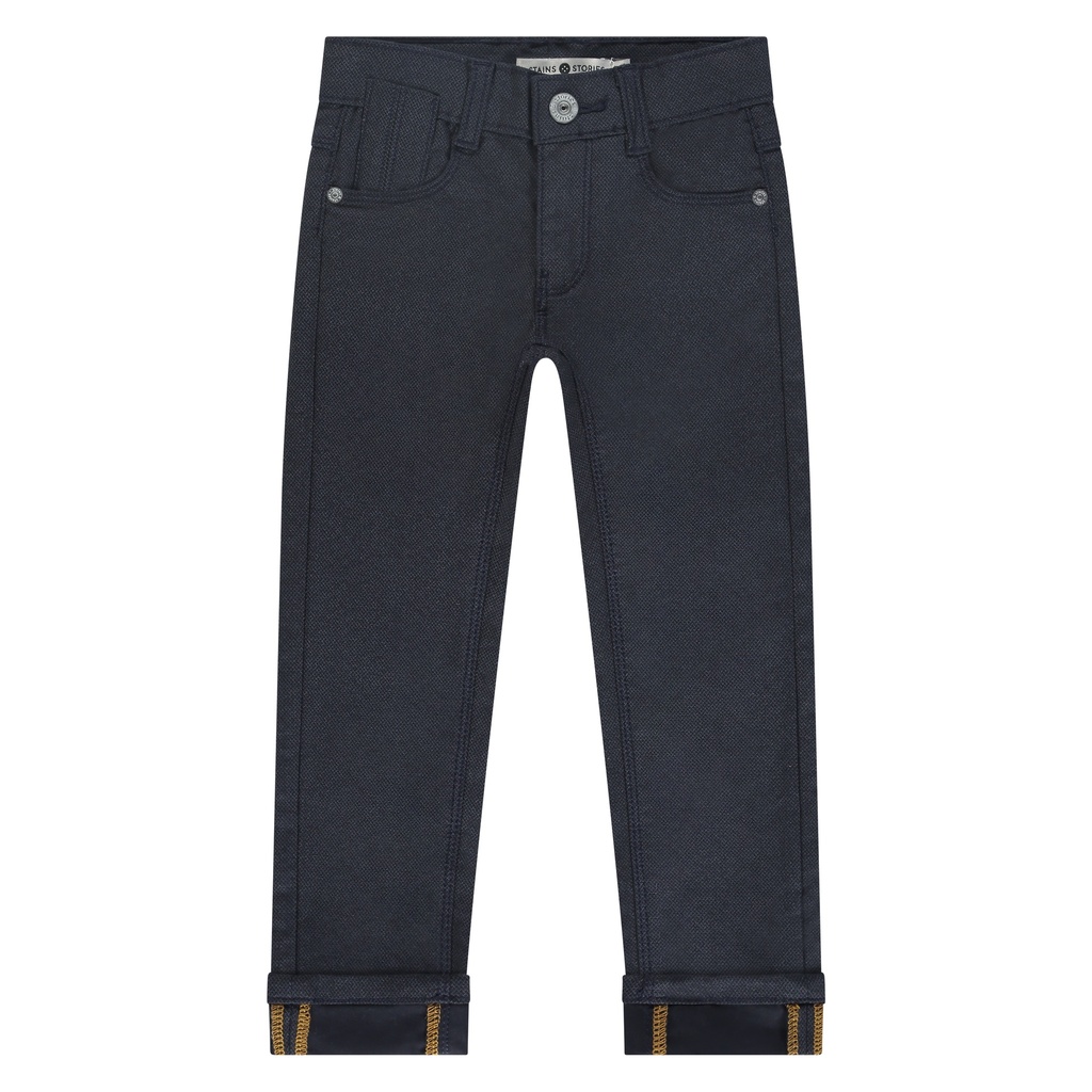 Stains & Stories - boys pants - navy - SSA24607294