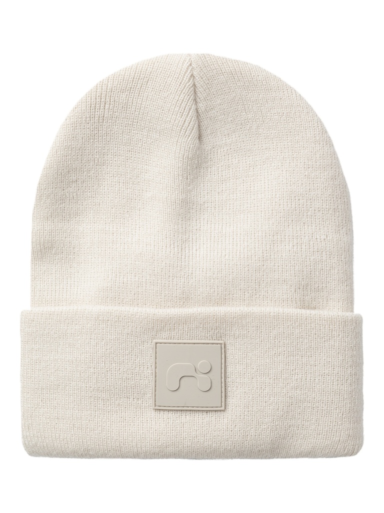 NAME IT KIDS - NKN MALIK KNIT BEANIE BADGE - Rainy Day