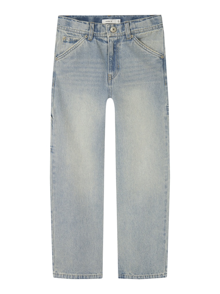 NAME IT KIDS - NKM RYAN STRAIGHT JEANS 4525-IM L NOOS - Vintage Light Blue Denim