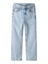 NAME IT KIDS - NKF ROSE HW STRAIGHT JEANS 9222-BE NOOS - Light Blue Bleached Denim