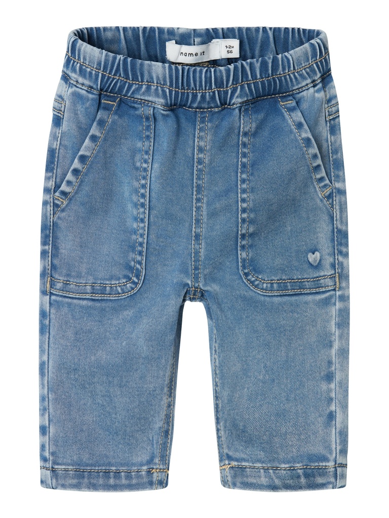 NAME IT BABY - NBF ROSE REG JEANS 4556-TO NOOS - Light Blue Denim