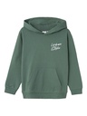 NAME IT KIDS - NKM REMMOS LS NREG SWEAT WH BRU - Dark Forest