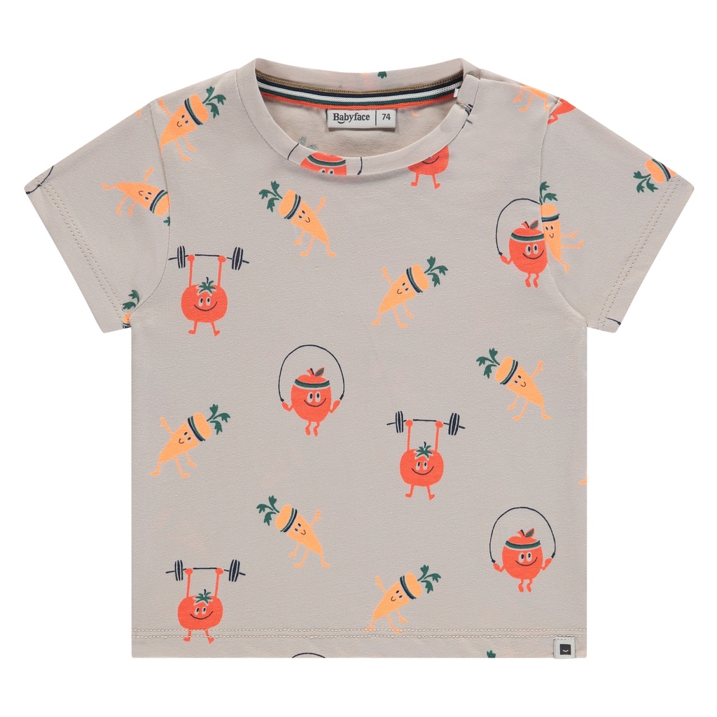 Babyface - baby boys t-shirt short sleeve - bone - BBE25127617-BBE-00220