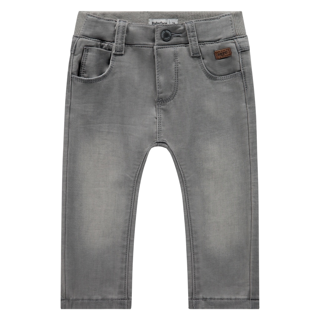 Babyface - baby boys jogg denim pants - light grey denim - BBE25127209-BBE-00017